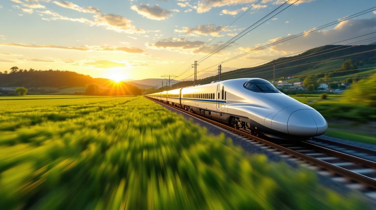 Bullet Train Speed : Découvrez les vitesses impressionnantes des trains à grande vitesse dans le monde